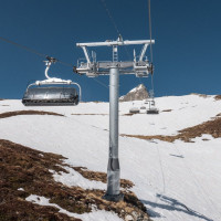 Sesselbahn Vordere Felli-Schneehüenerstock, März 2022