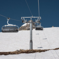 Sesselbahn Vordere Felli-Schneehüenerstock, März 2022