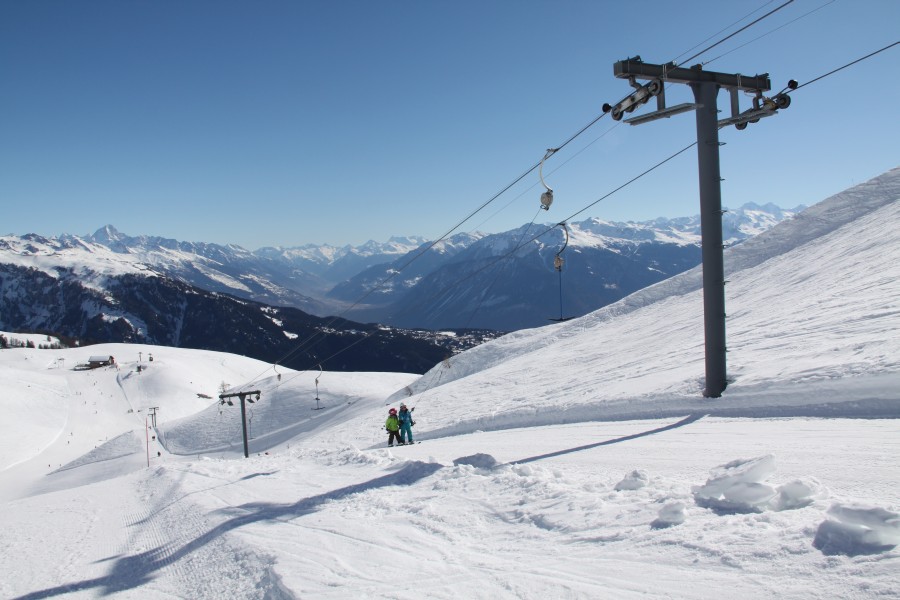 Schlepplift La Combe, März 2012