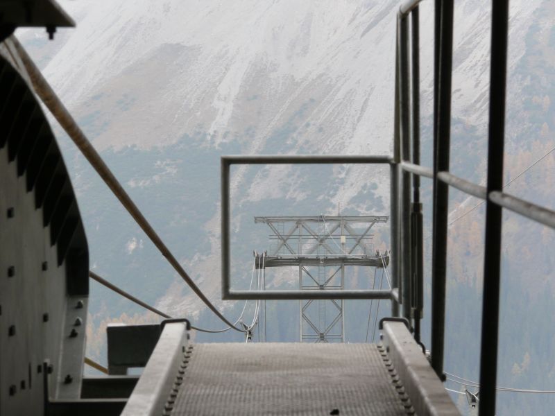 Luftseilbahn Arosa-Mittlere Hütte, Oktober 2007