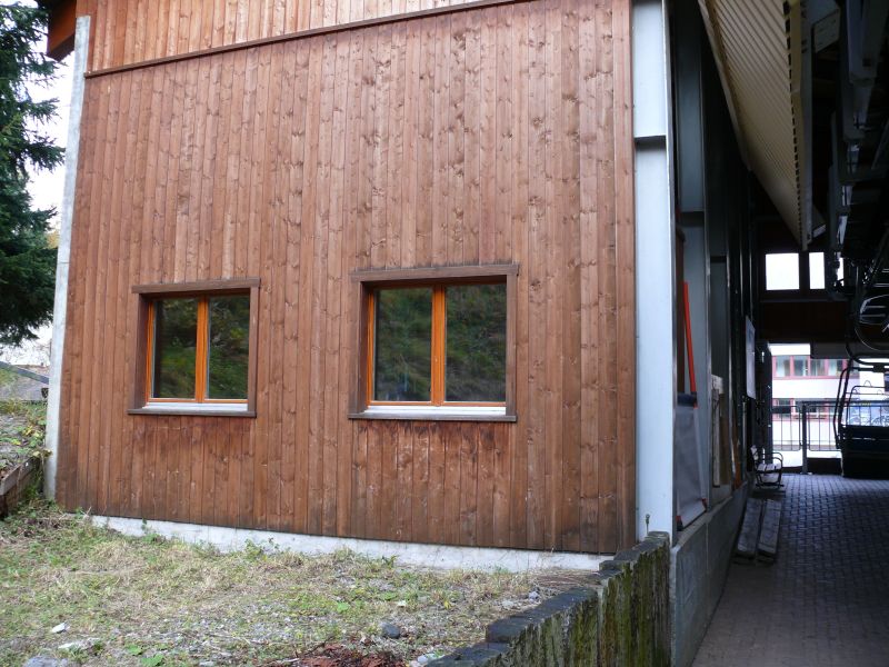 Talstation der Sesselbahn Arosa-Tschuggen, Oktober 2007