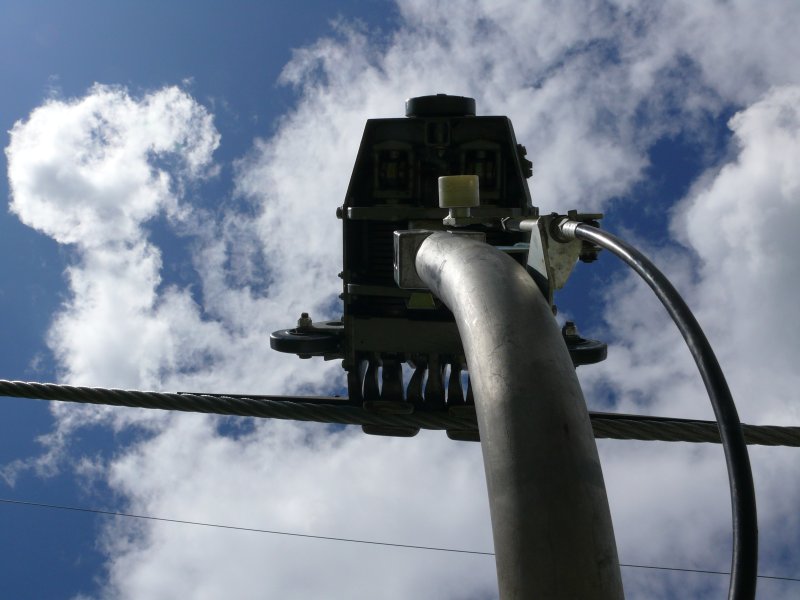 Kabinenbahn Innerarosa-Hörnli, Juli 2009