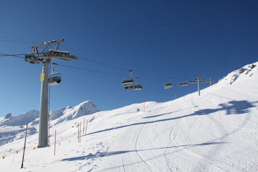 Sesselbahn Carmenna, Dezember 2010