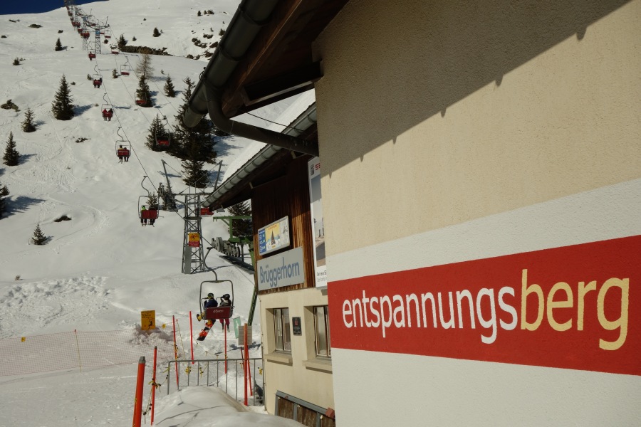 Sesselbahn Brüggerhorn, März 2014