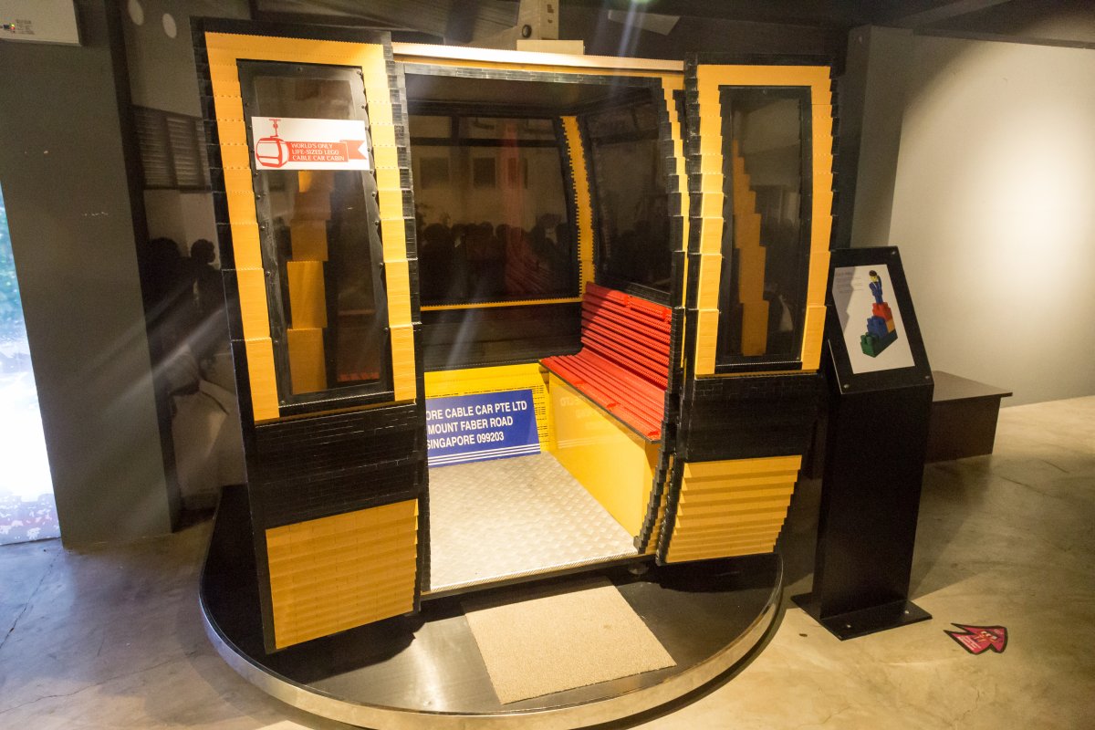 Seilbahnmuseum Sentosa Island, Mai 2016