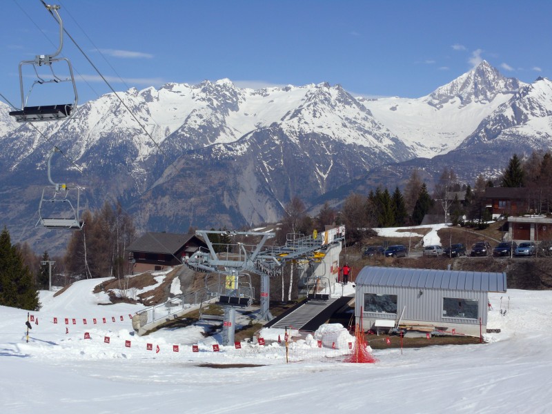 Sesselbahn Chaltebode, April 2009