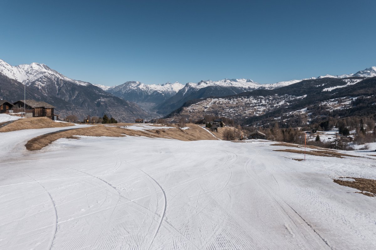 Skigebiet Eischoll im Wallis