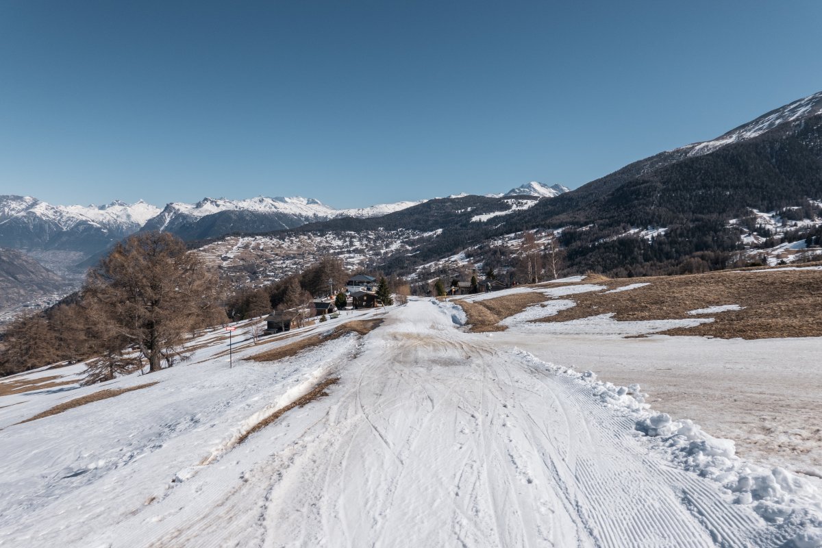 Frühlingsskifahren im Wallis