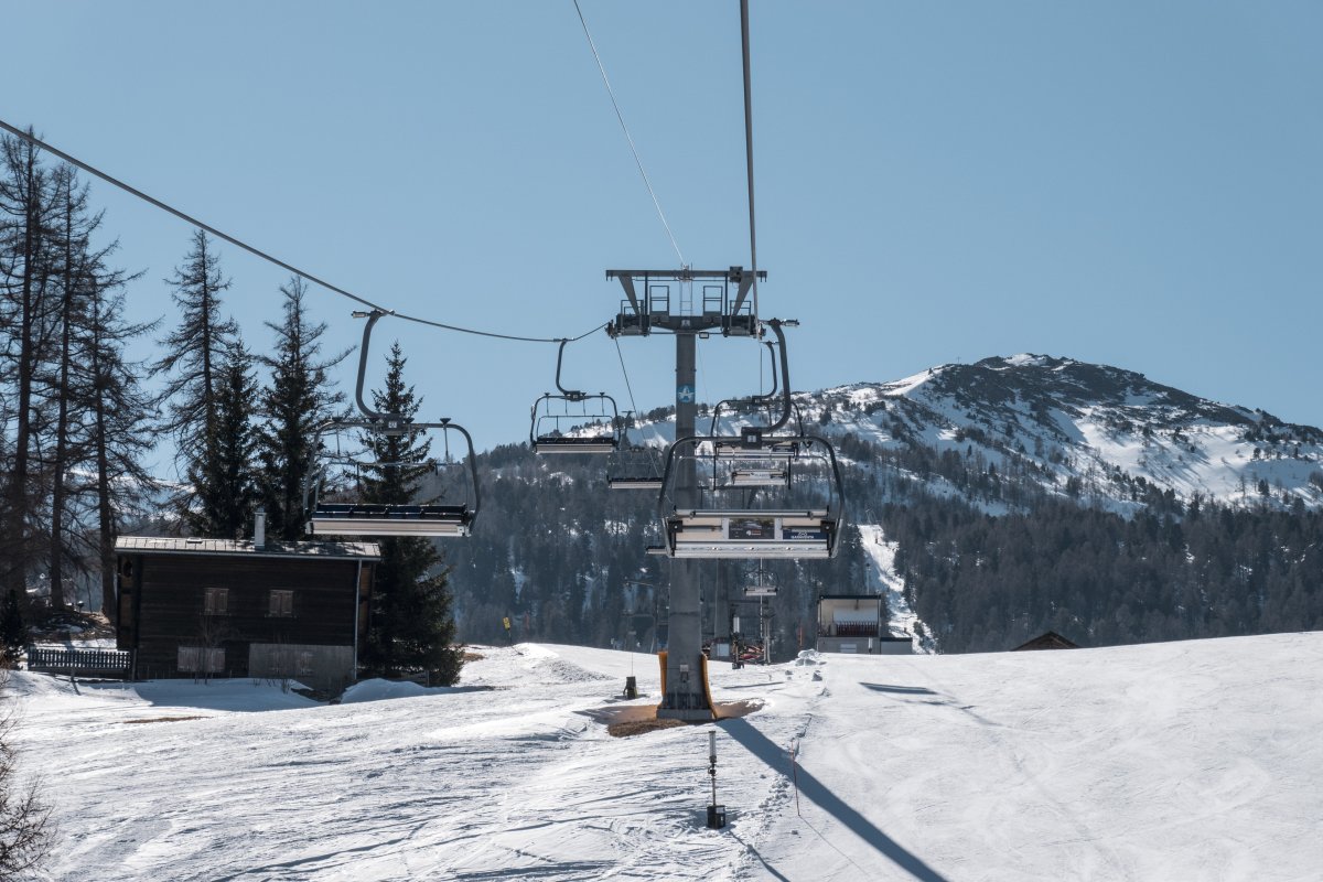 Sesselbahn Eischoll-Striggen, März 2022