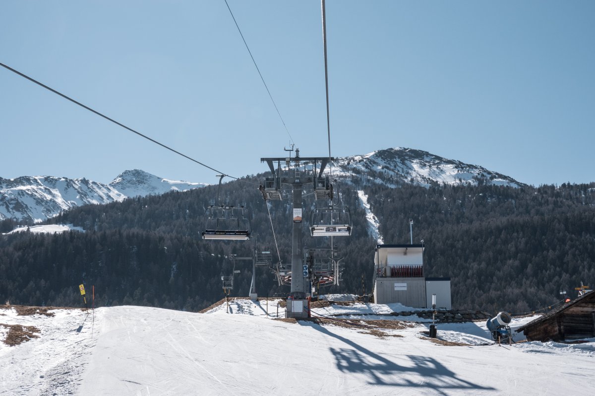 Sesselbahn Eischoll-Striggen, März 2022