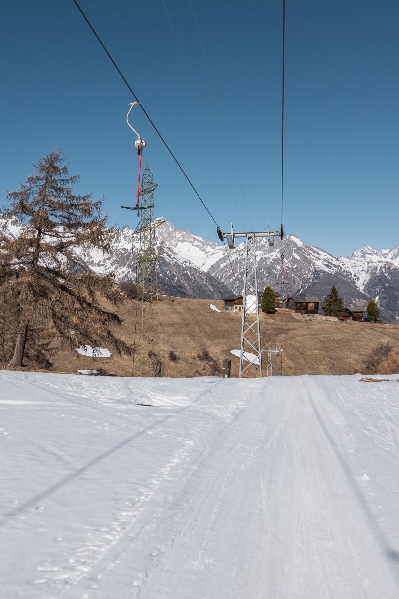Schlepplift Lohmatte-Erez, März 2022