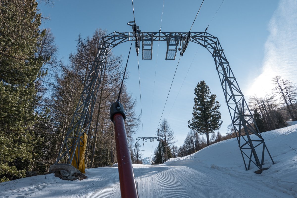 Schlepplift Breitensteg-Unter Senntum, März 2022