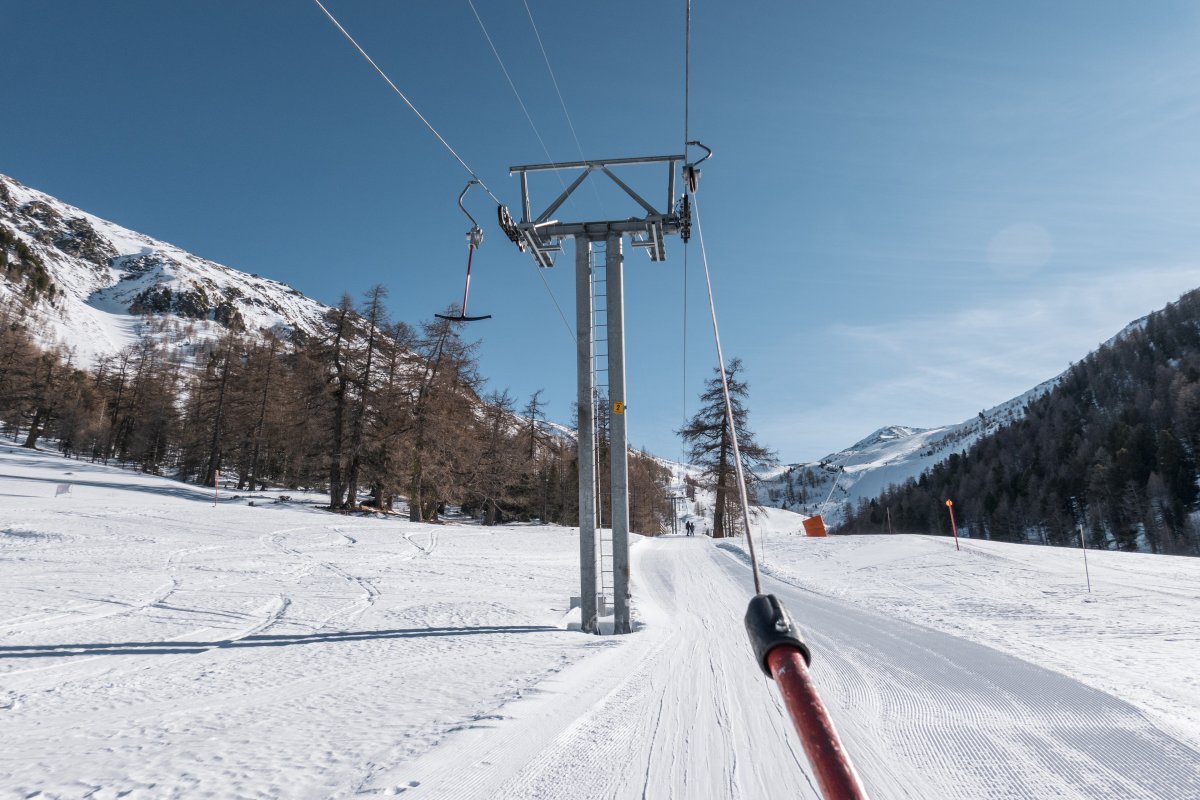 Schlepplift Seefeld in Unterbäch in der Augstbordregion