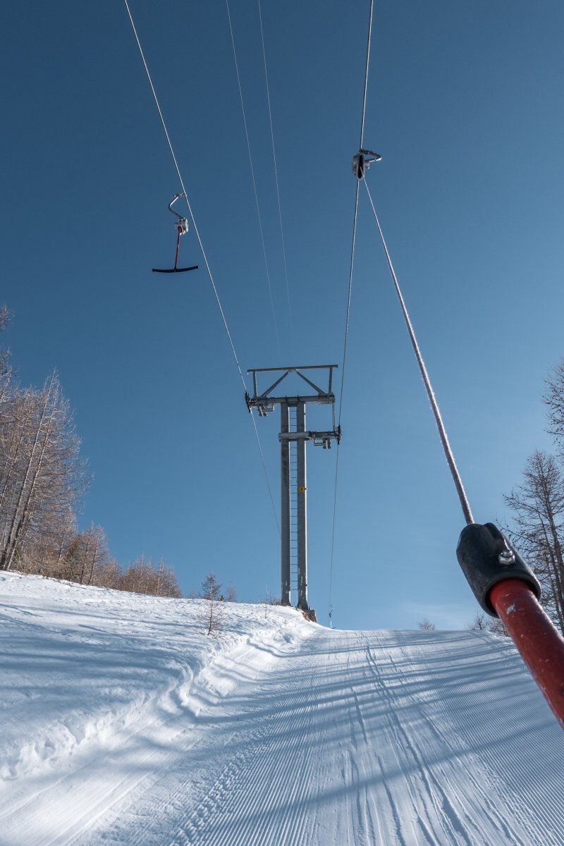 Schlepplift Unter Senntum-Seefeld, März 2022