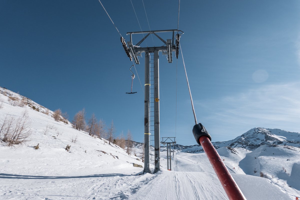 Schlepplift Seefeld in Unterbäch in der Augstbordregion