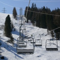 Sesselbahn Chaltebode, April 2009