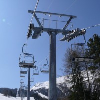 Sesselbahn Chaltebode, April 2009