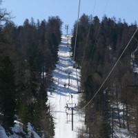Schlepplift Ronalp, April 2009