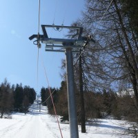 Schlepplift Ronalp, April 2009