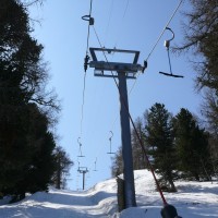 Schlepplift Ronalp, April 2009