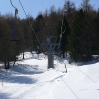 Bergstation Schlepplift Ronalp, April 2009