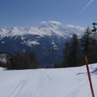 Schlepplift Moosalp, April 2009