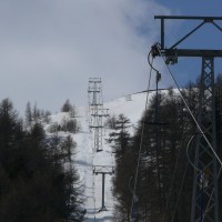 Gebaut wurde der Schlepplift Törbeltälli von Küpfer, April 2009
