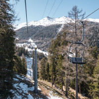 Sesselbahn Brandalp-Breitensteg, März 2022