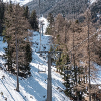 Sesselbahn Brandalp-Breitensteg, März 2022