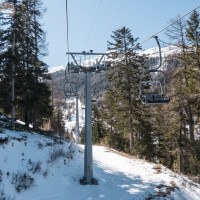 Sesselbahn Brandalp-Breitensteg, März 2022