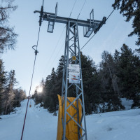 Schlepplift Lohmatte-Erez, März 2022
