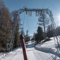 Schlepplift Breitensteg-Unter Senntum, März 2022