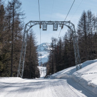 Schlepplift Breitensteg-Unter Senntum, März 2022