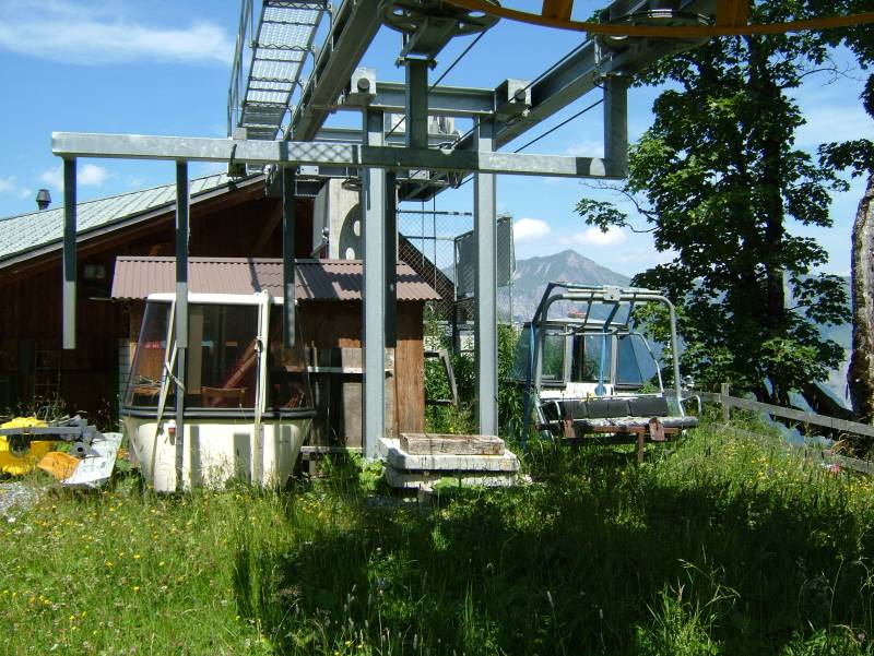 Talstation der Sesselbahn Axalp-Windegg, Juli 2005