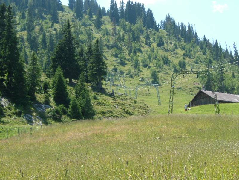Schlepplift Hüttboden, Juli 2005