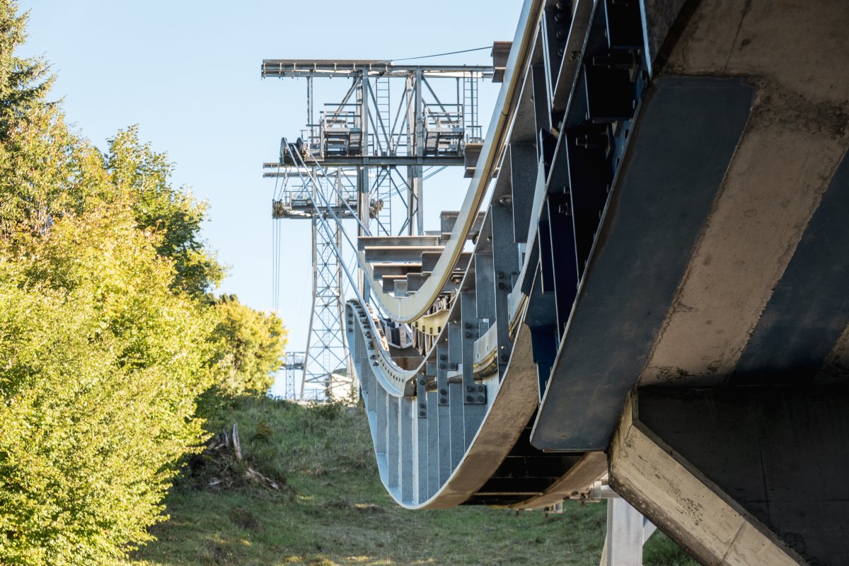 Gruppenumlaufbahn Beatenberg-Vorsass-Niederhorn, Oktober 2021