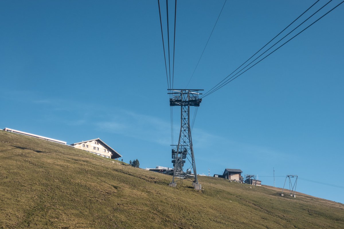 Gruppenumlaufbahn Beatenberg-Vorsass-Niederhorn, Oktober 2021