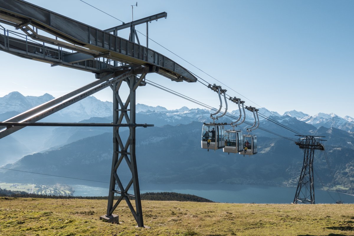 Seilbahn von Beatenberg zum Niederhorn