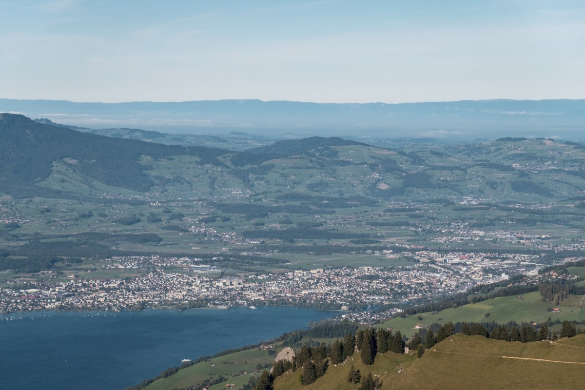 Panorama vom Niederhorn, Oktober 2021
