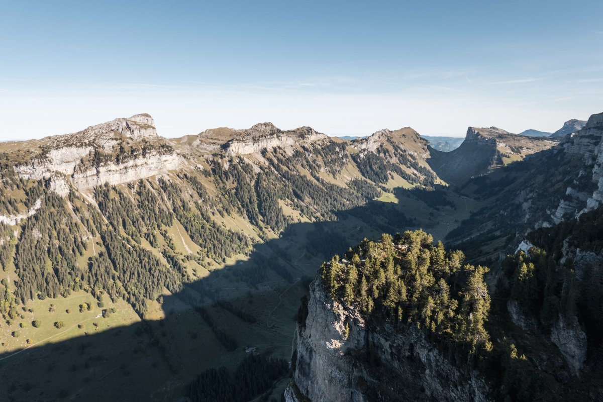 Panorama vom Niederhorn, Oktober 2021