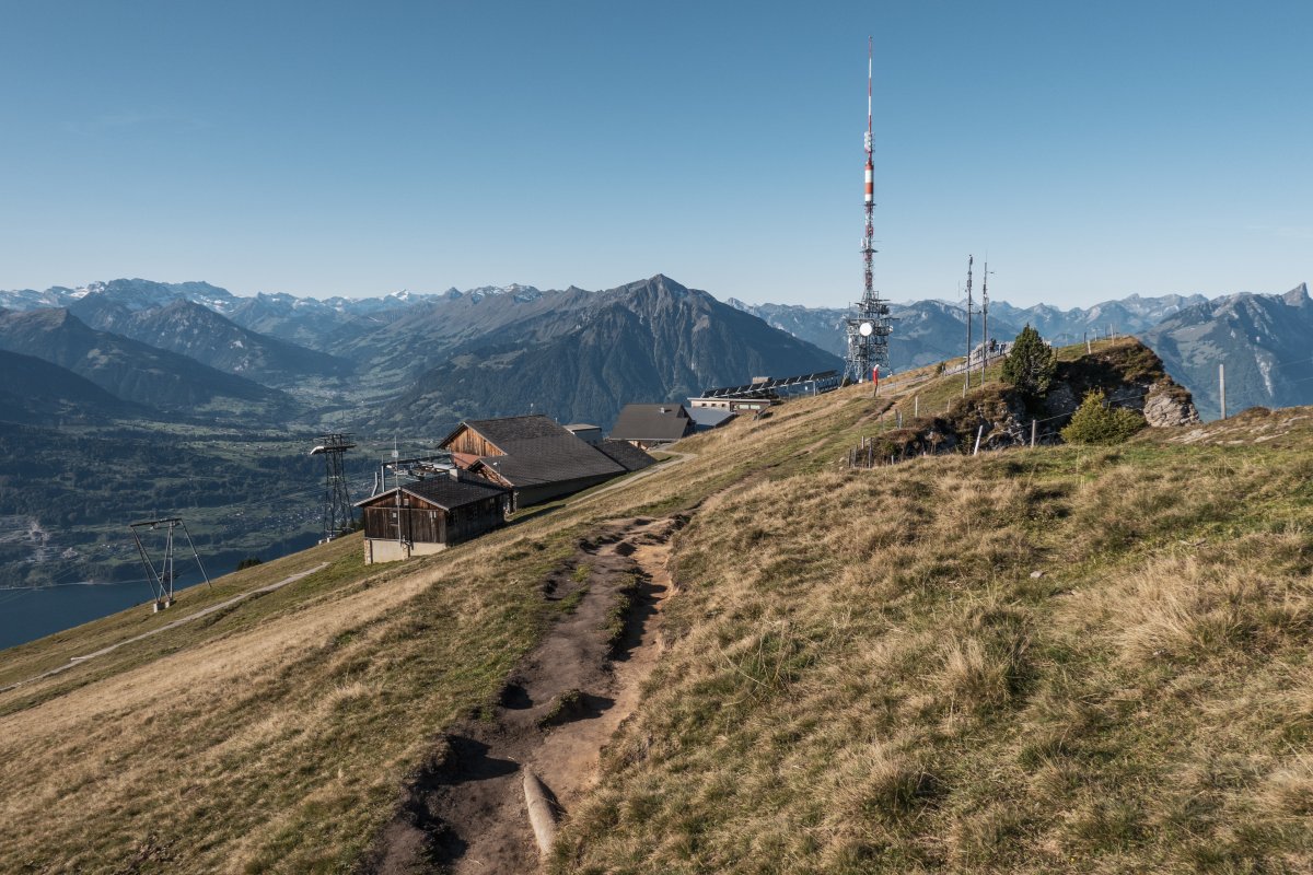Panorama vom Niederhorn, Oktober 2021
