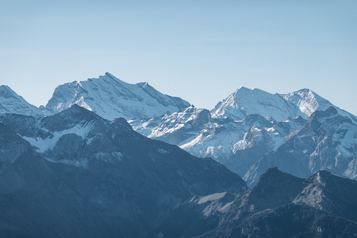 Panorama vom Niederhorn, Oktober 2021