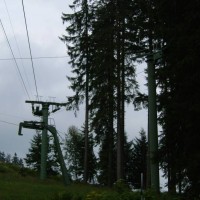 Zwirbelkurve am Schlepplift Hohwald, Juli 2005
