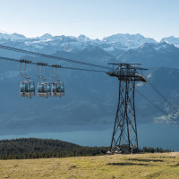 Gruppenumlaufbahn Beatenberg-Vorsass-Niederhorn, Oktober 2021