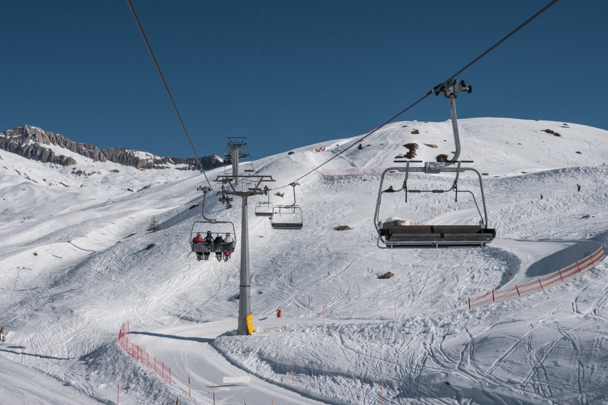 Sesselbahn Kelchbach-Schönbiel, März 2022