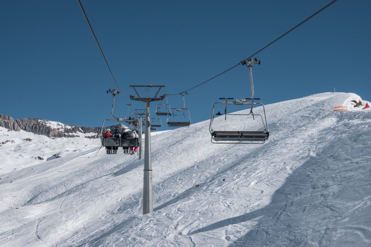 Sesselbahn Kelchbach-Schönbiel, März 2022