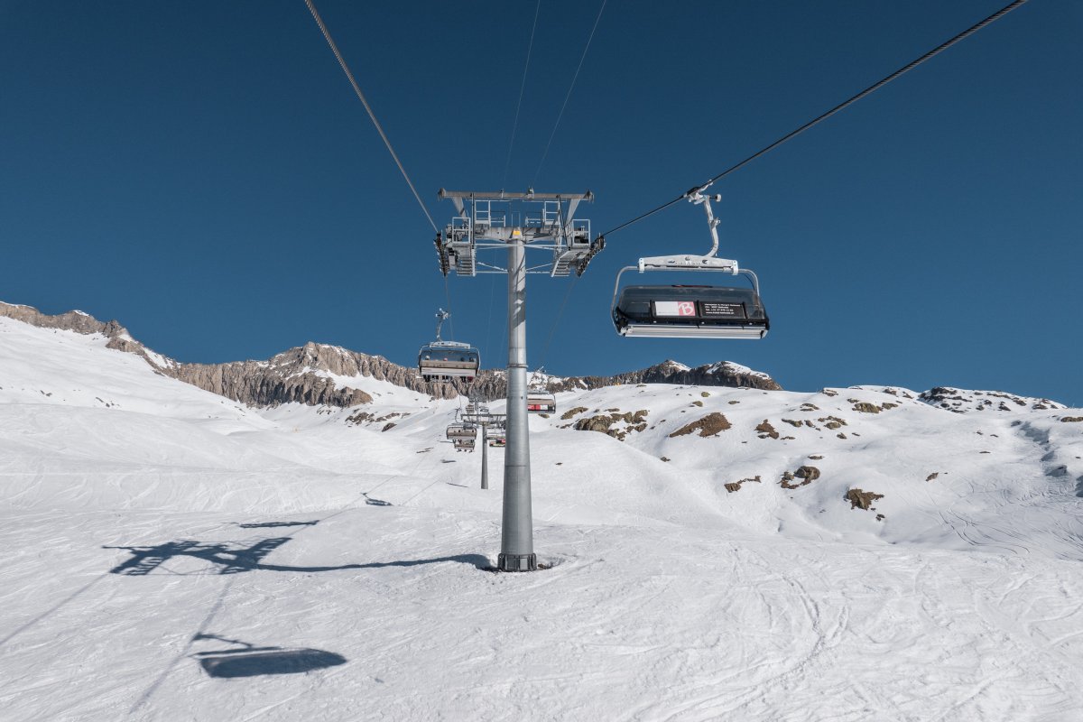 Sesselbahn Sparrhorn, März 2022