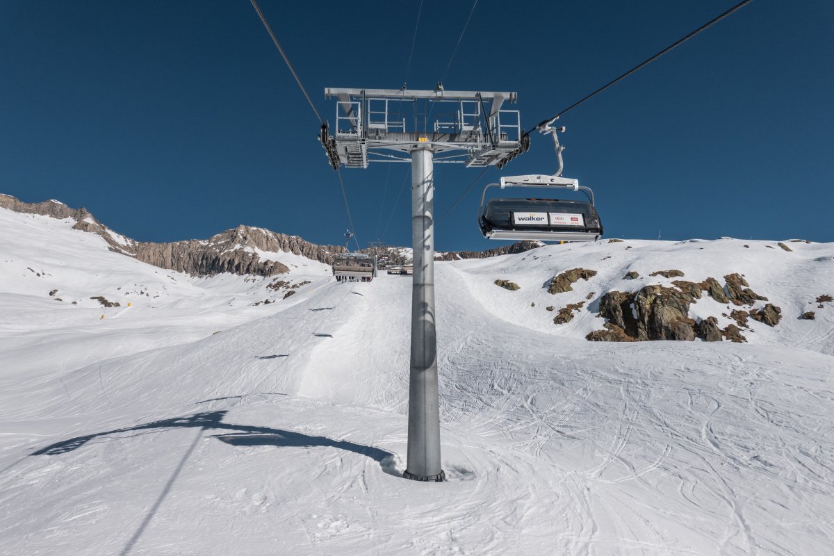 Sesselbahn Sparrhorn, März 2022