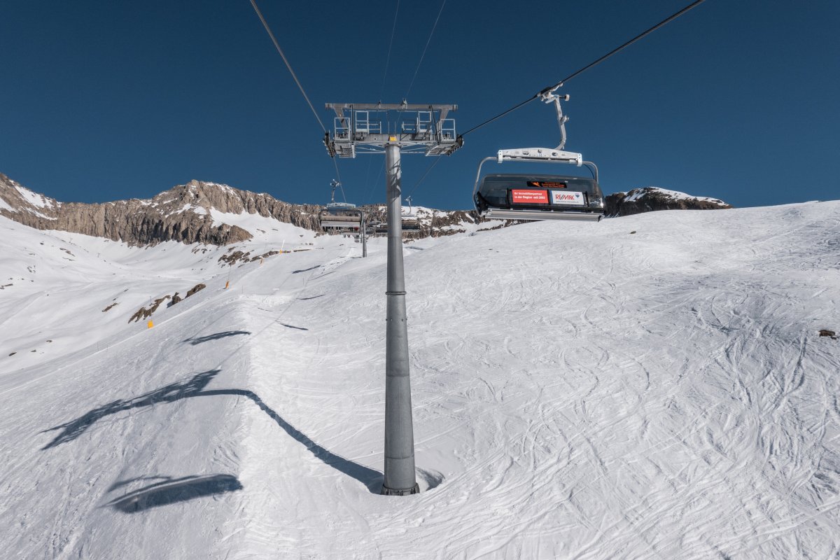 Sesselbahn Sparrhorn, März 2022