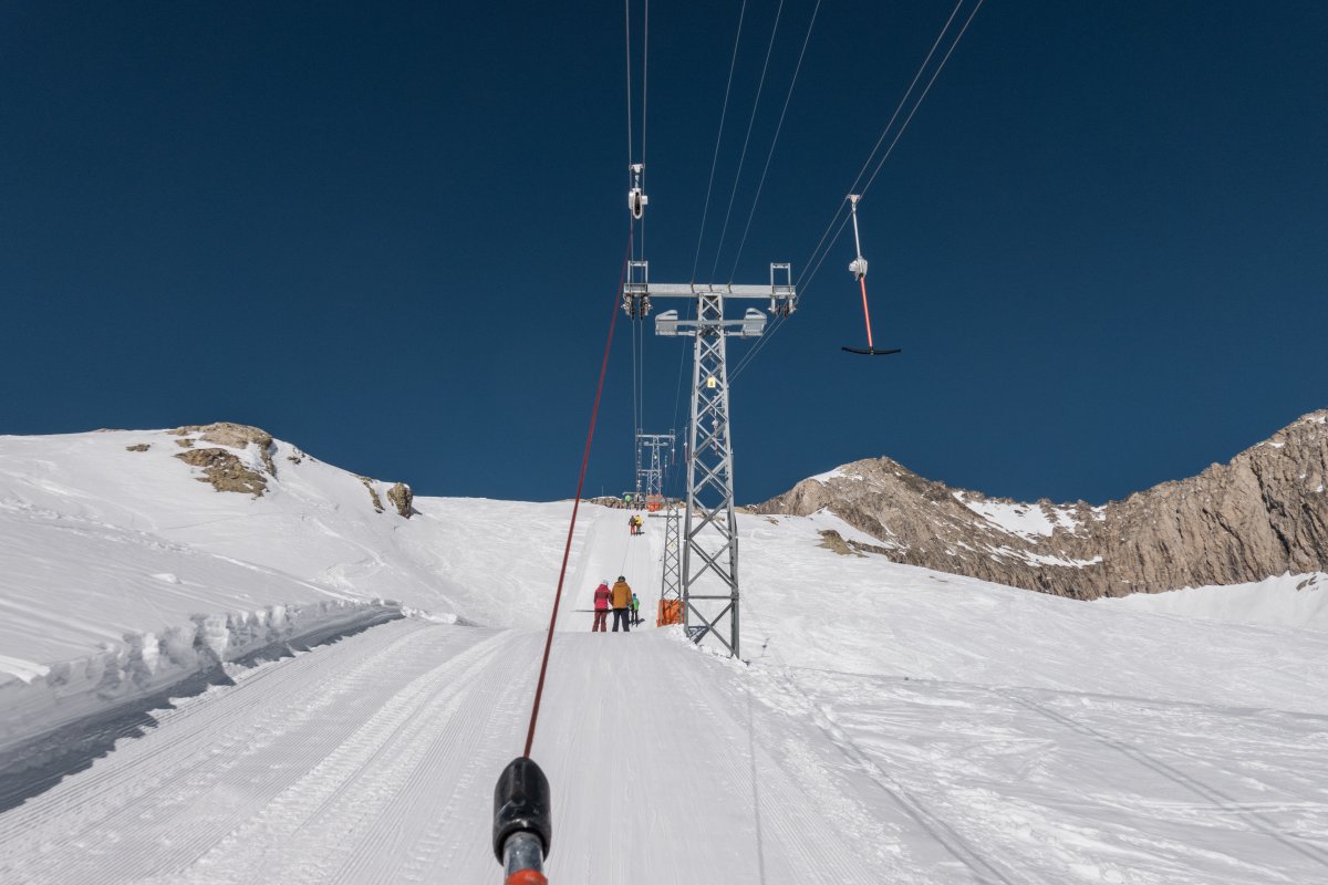 Zweiseilschlepplift auf der Belalp